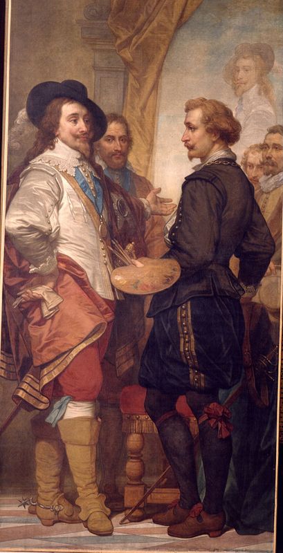 Antoon Van Dyck te Londen