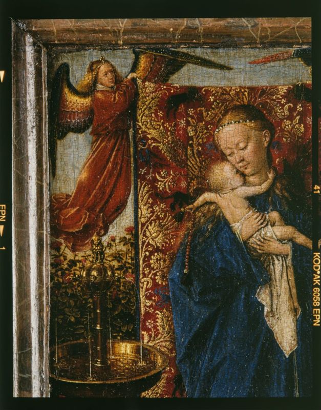 O.-L.-Vrouw met Kind bij de fontein