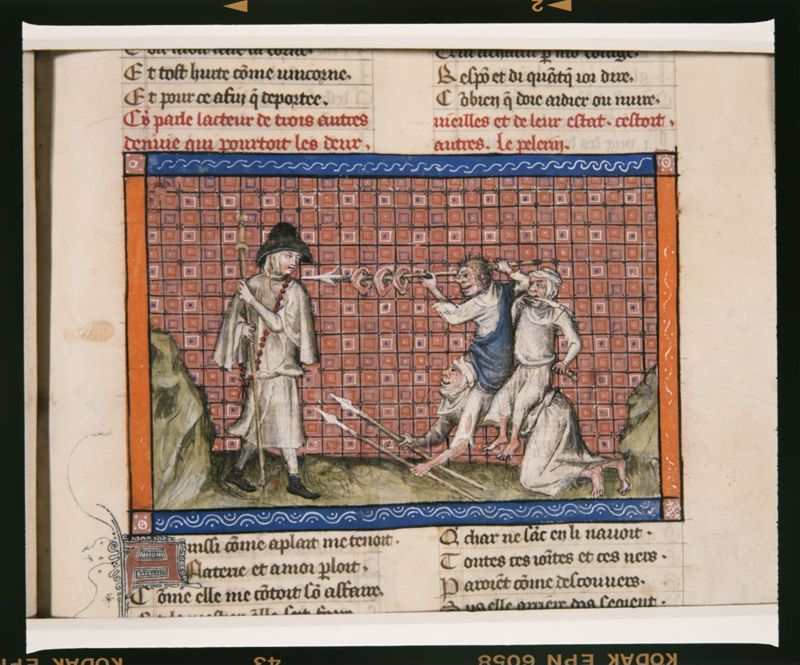 Guillaume de Digulleville, Pèlerinages : Pélerinage de la vie humaine (fol. 1-113)