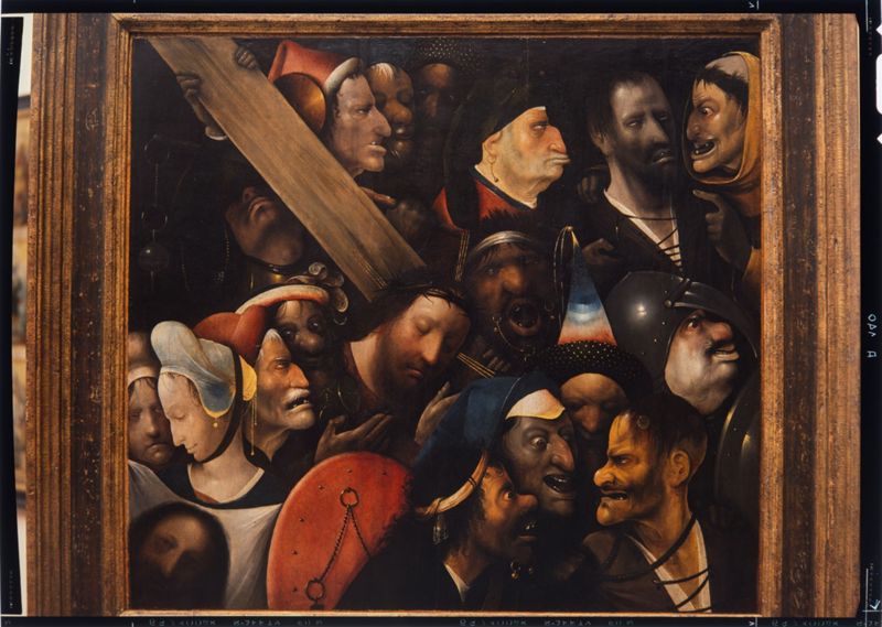 Christus draagt het kruis