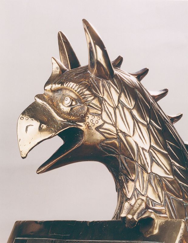 Griffon-lutrin à 2 chandeliers et 2 lutrins