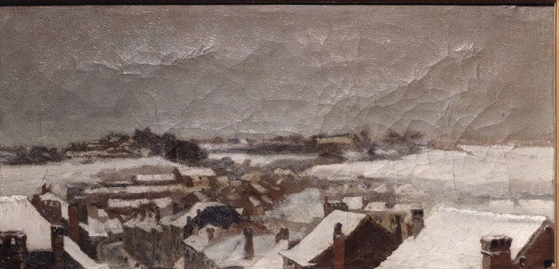 Les toits sous la neige (Ancien Ten Noey)