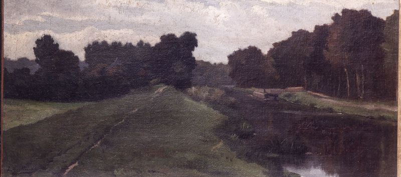 Canal de Willebroeck, Syphon des Trois Trous (après la pluie)