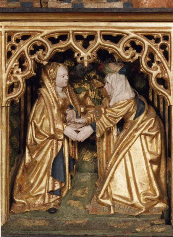 Retable II. Vie de la Vierge