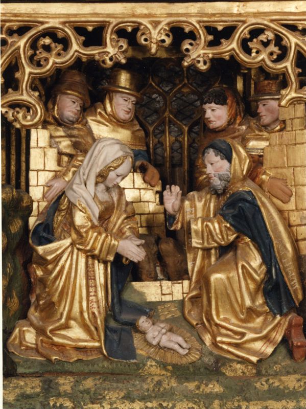 Retable II. Vie de la Vierge