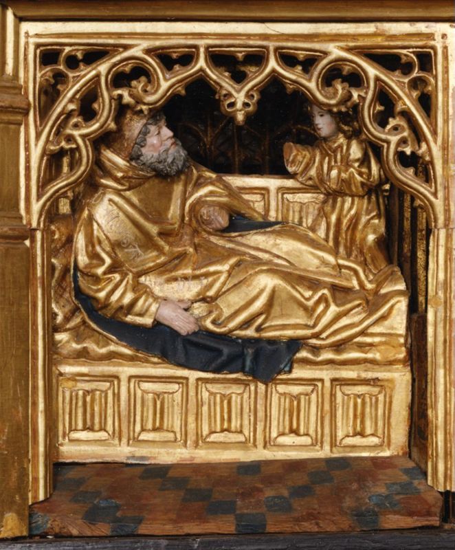 Retable II. Vie de la Vierge