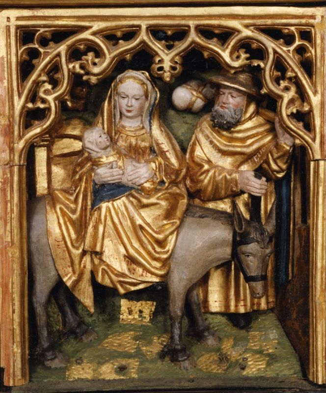 Retable II. Vie de la Vierge