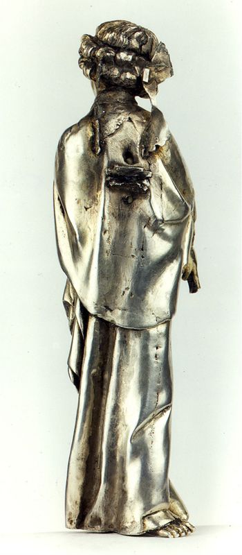 châsse de Sainte-Gertrude : Détails du pignon avec le Christ trônant (PC)