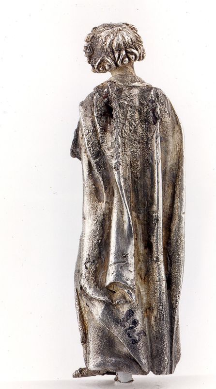 châsse de Sainte-Gertrude : Détails du pignon avec le Christ trônant (PC)