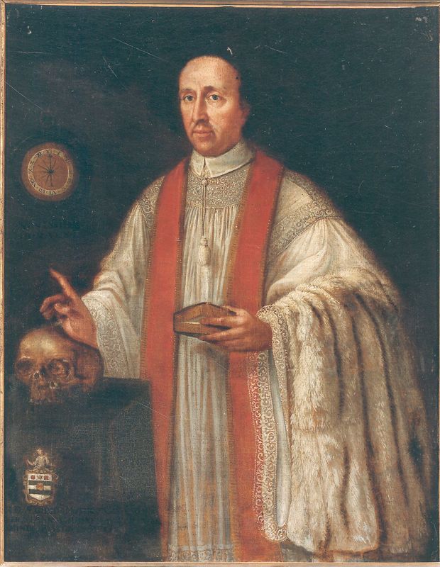 Portret van Aegidius Motmans, pastoor Gasthuis Asse en Meise