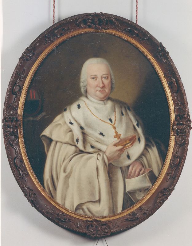Portret van Ignatius Josephus Du Rondeau, abt 1776-1778
