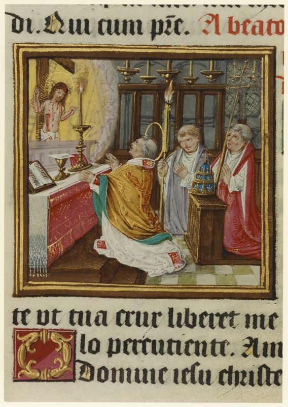 uit Getijdenboek: Sint-Gregoriusmis