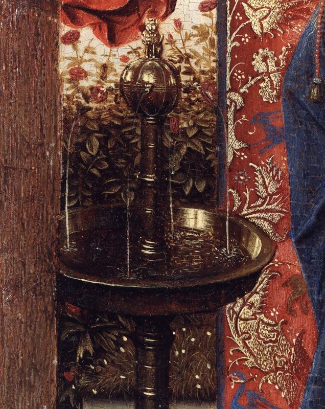 Madonna bij de fontein