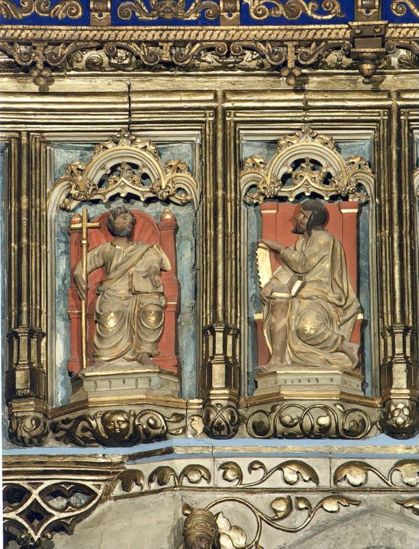 Les Apôtres et Vierge à l'Enfant