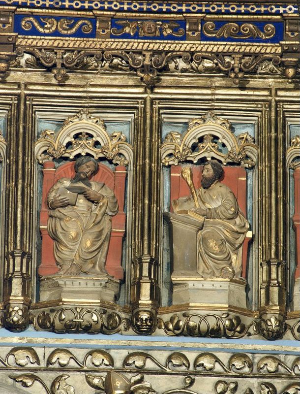Les Apôtres et Vierge à l'Enfant