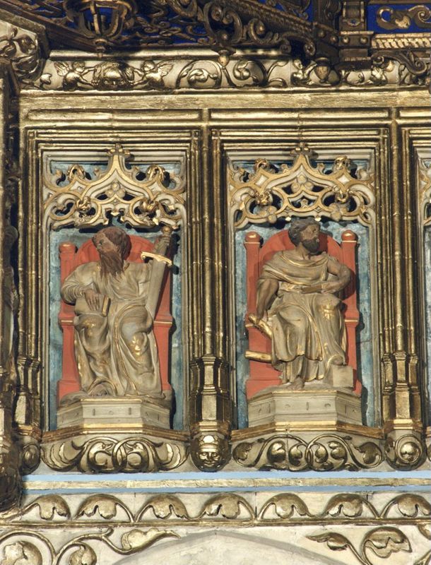 Les Apôtres et Vierge à l'Enfant