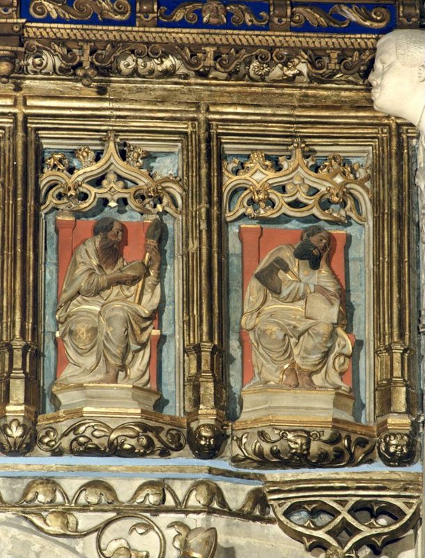 Les Apôtres et Vierge à l'Enfant