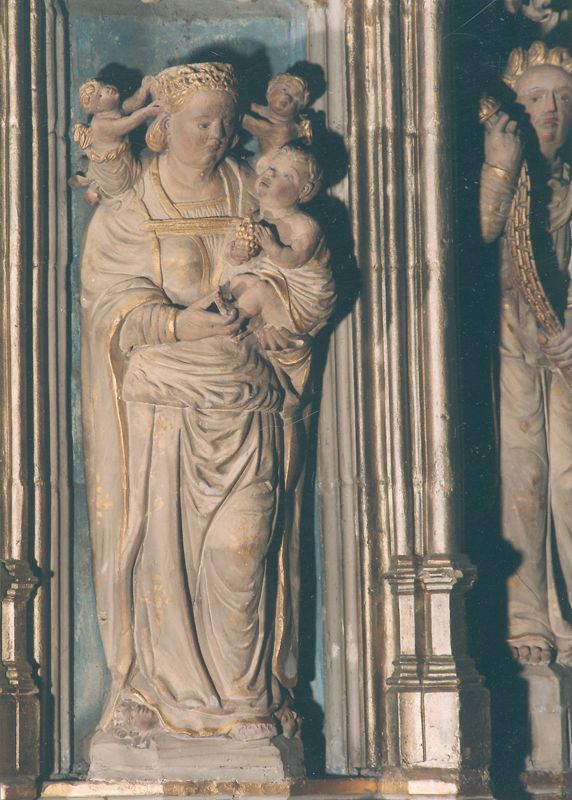 Les Apôtres et Vierge à l'Enfant