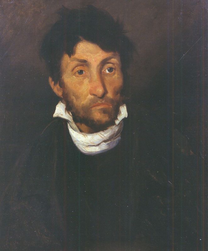 De waanzinnige moordenaar
Portret van een kleptomaan1791