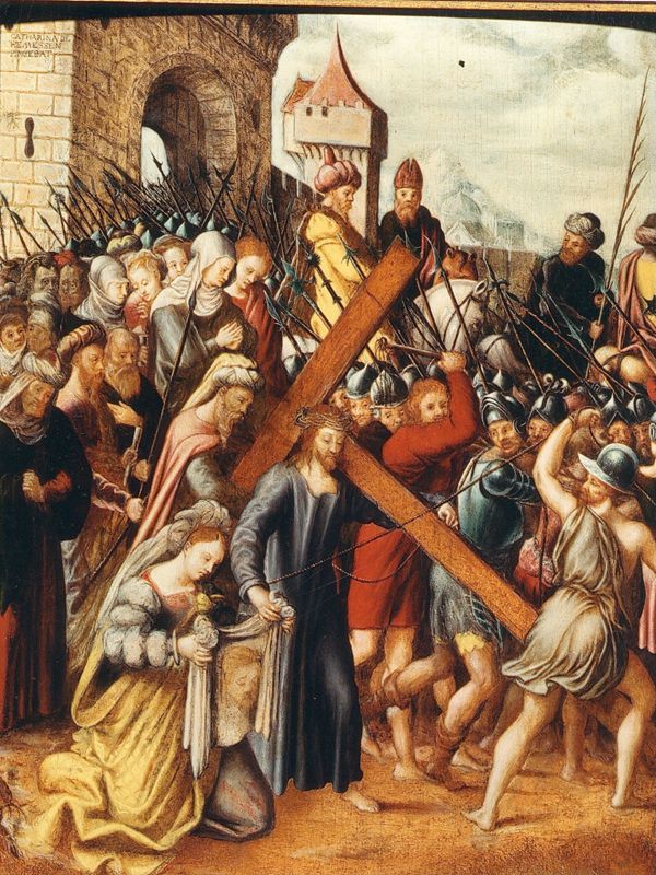 Jezus ontmoet Veronica