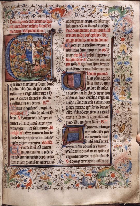 Bréviaire à l'usage de l'Abbaye Saint-Adrien de Grammont (Geraardsbergen), vol. I