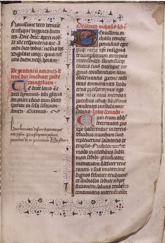 Bréviaire à l'usage de l'Abbaye Saint-Adrien de Grammont (Geraardsbergen), vol. 2