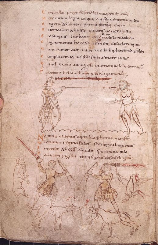 Prudence, Psychomachia; Physiologus