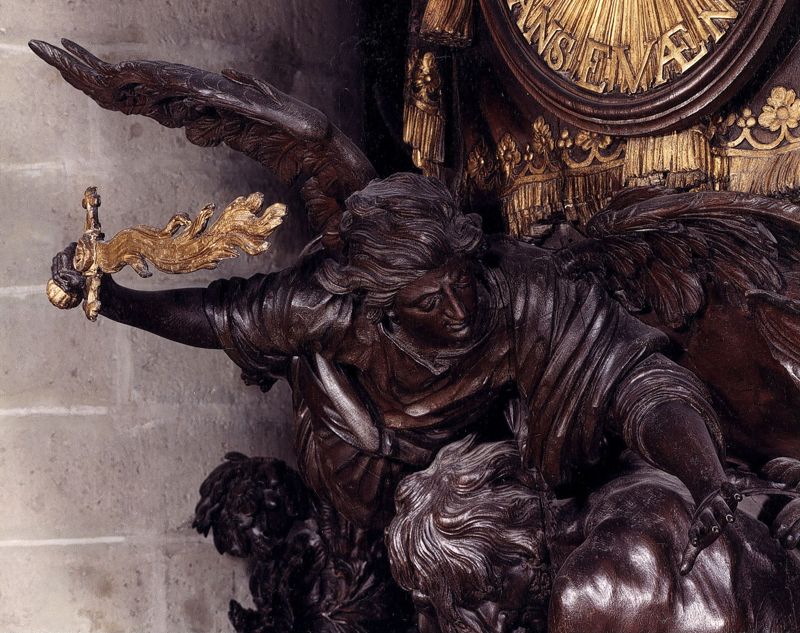 chaire de vérité / Cathédrale des Saints Michel et Gudule[Bruxelles]