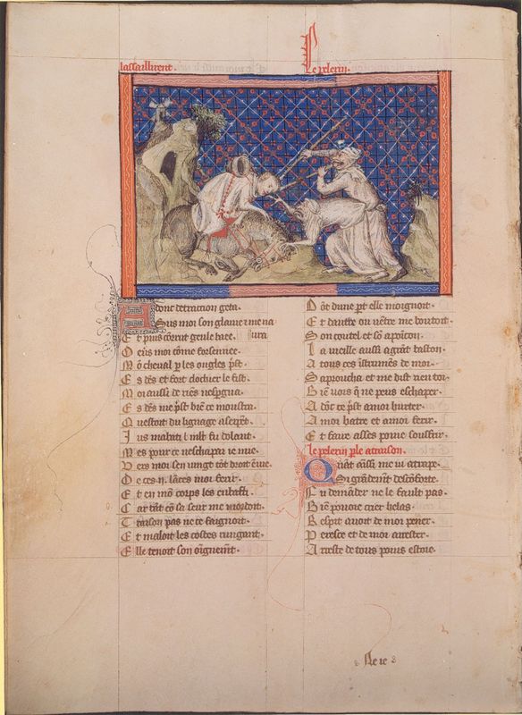 Guillaume de Digulleville, Pèlerinages : Pélerinage de la vie humaine (fol. 1-113)