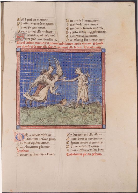 Guillaume de Digulleville, Pèlerinages : Pélerinage de la vie humaine (fol. 1-113)