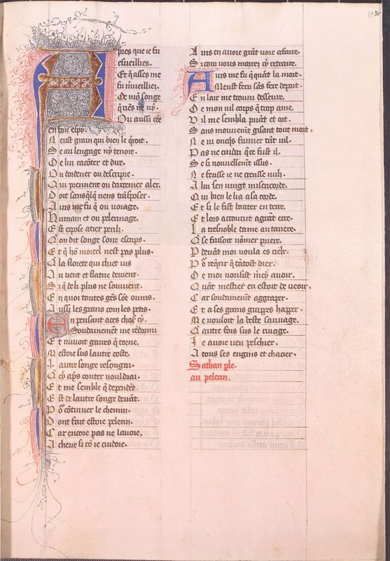 Guillaume de Digulleville, Pèlerinages : Pélerinage de l'âme (fol. 113-201)