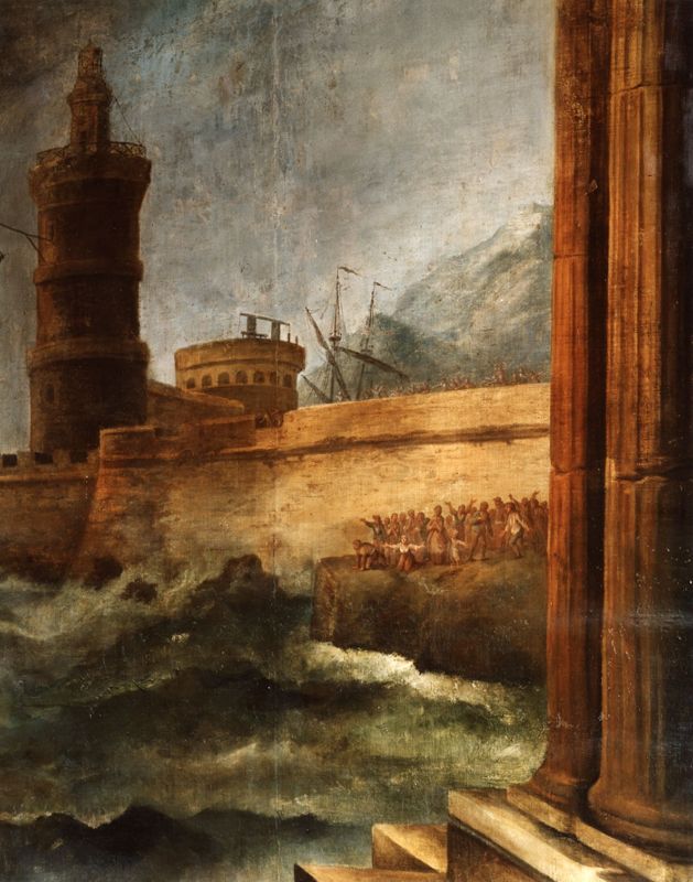 Scène de naufrage