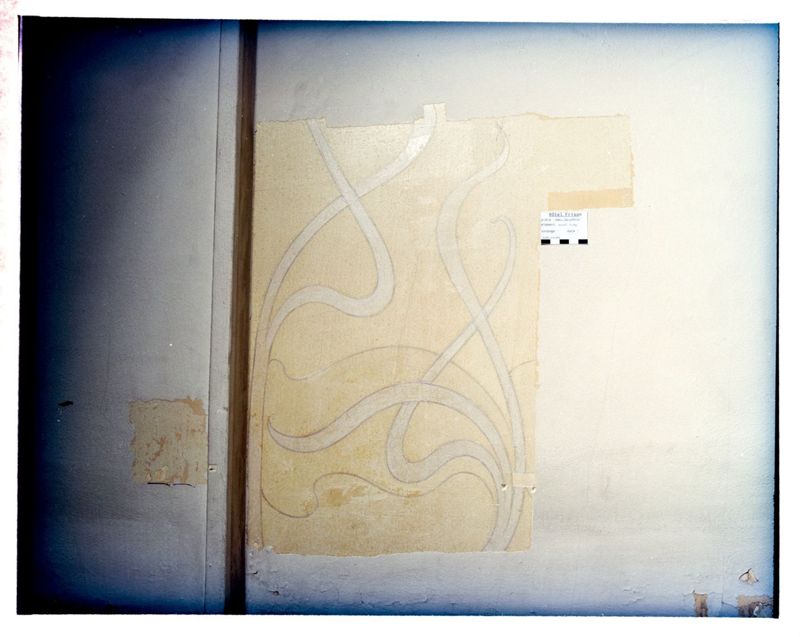 peinture murale / Maison Frison, Bruxelles, rue Lebeau 37