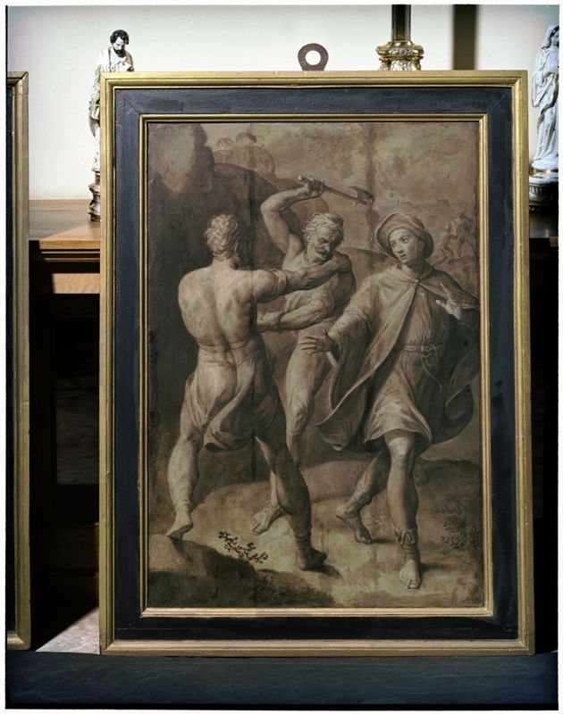 Saint Martin attaqué par des brigands