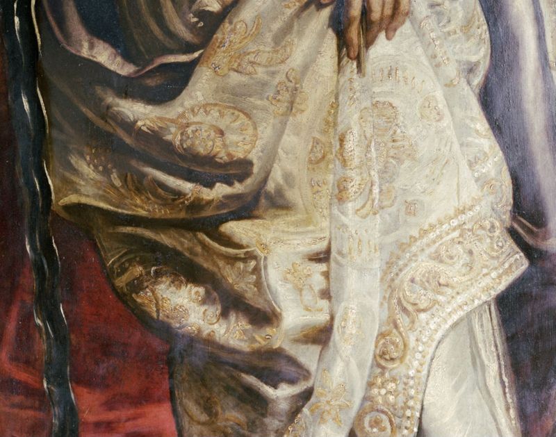 Kruisoprichting: rechterluik keerzijde
