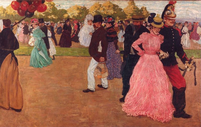 La promenade du dimanche à Saint-Cloud