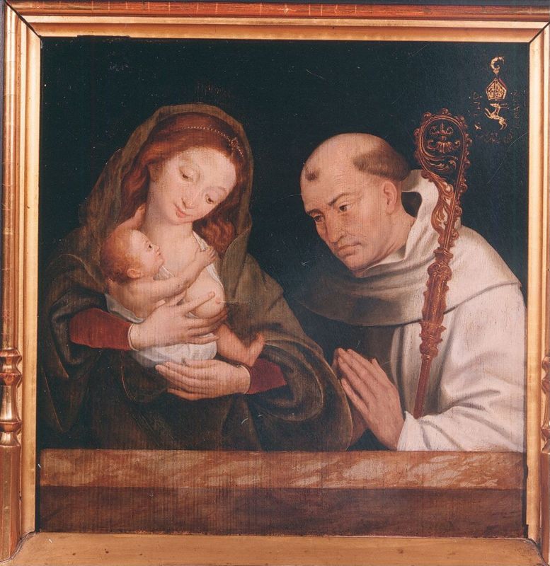 Lactation de saint Bernard de Clairvaux