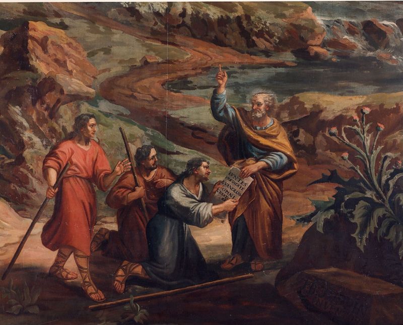 Petrus zendt Maternus, Eucherius en Valerius naar Tongeren