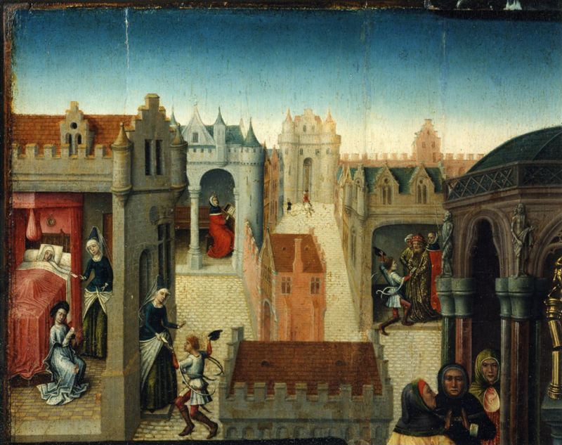 Taferelen uit het leven van de H. Catharina van Alexandrië