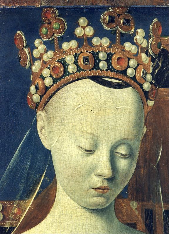 Maria en Jezus, omgeven door seraphijnen en cherubijnen