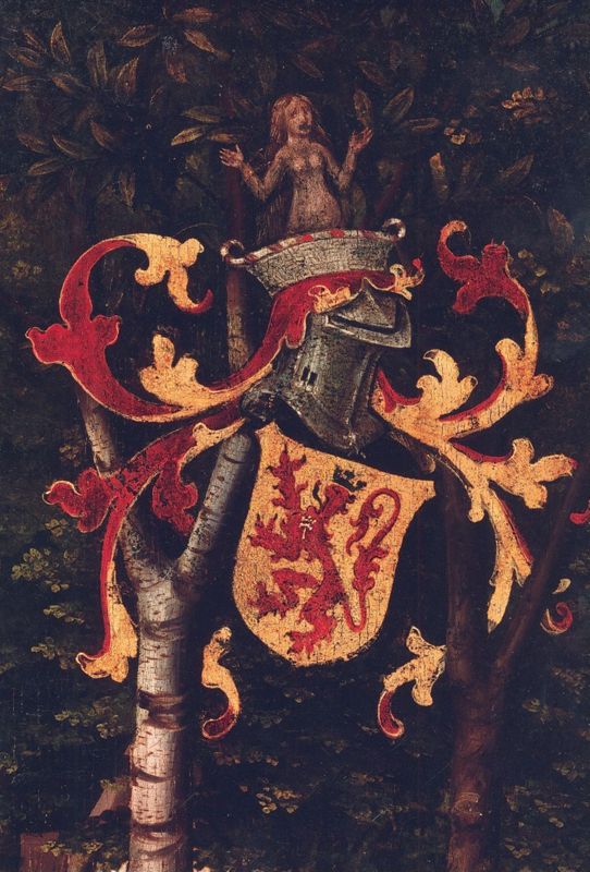 Ontmoeting van de H.Gummarus en de H.Rumoldus
Legende H. Rumoldus (paneel 10)