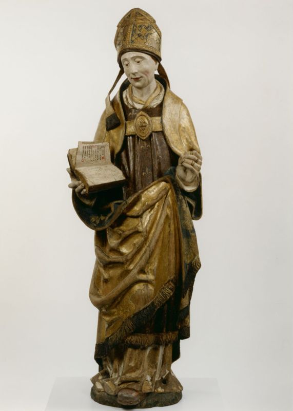 Saint évêque (saint Eloi ou saint Marcoul ?)