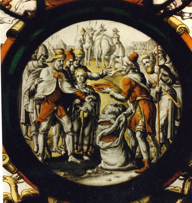 Coupe d'argent de Joseph retrouvée dans le sac de Benjamin