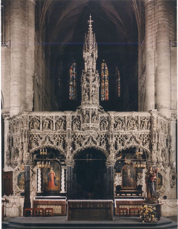 jubé de choeur / Kerk Sint-Gummarus[Lier]