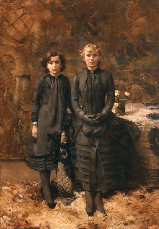 Les soeurs du peintre Schlobach