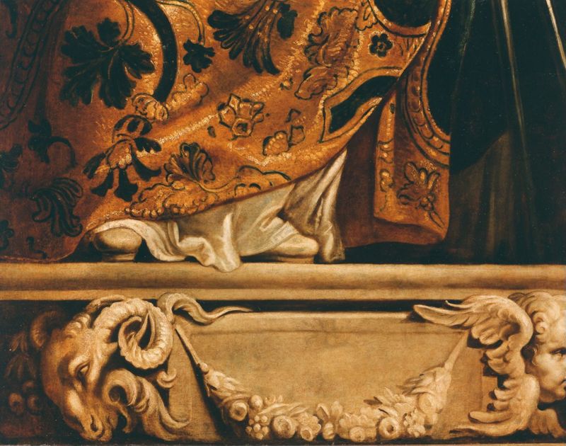 Kruisoprichting: linkerluik keerzijde