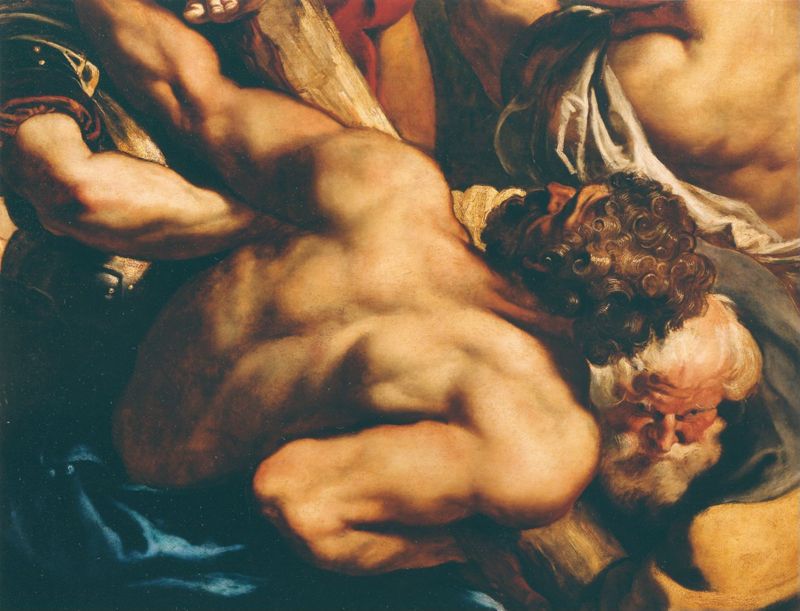 Kruisoprichting: middenpaneel voorzijde