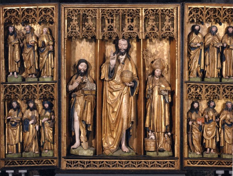 Salvator Mundi et apôtres