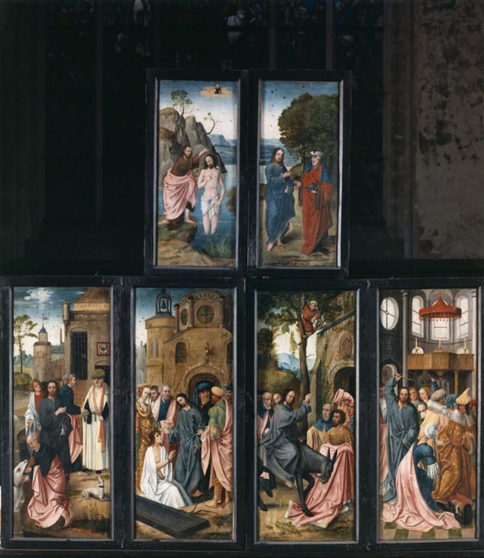 Retable II. Vie de la Vierge