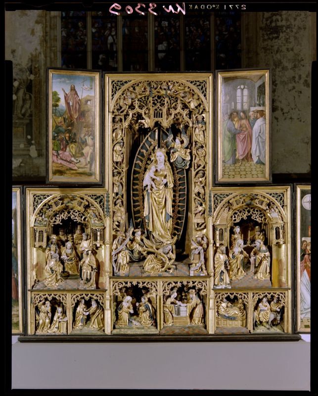 Retable II. Vie de la Vierge
